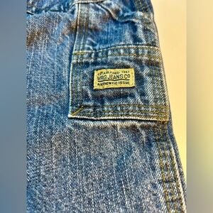 Wrangler Authentic Denim Blue Carpenter Jeans, 3T